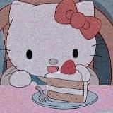 KITTY КУШАЕТ